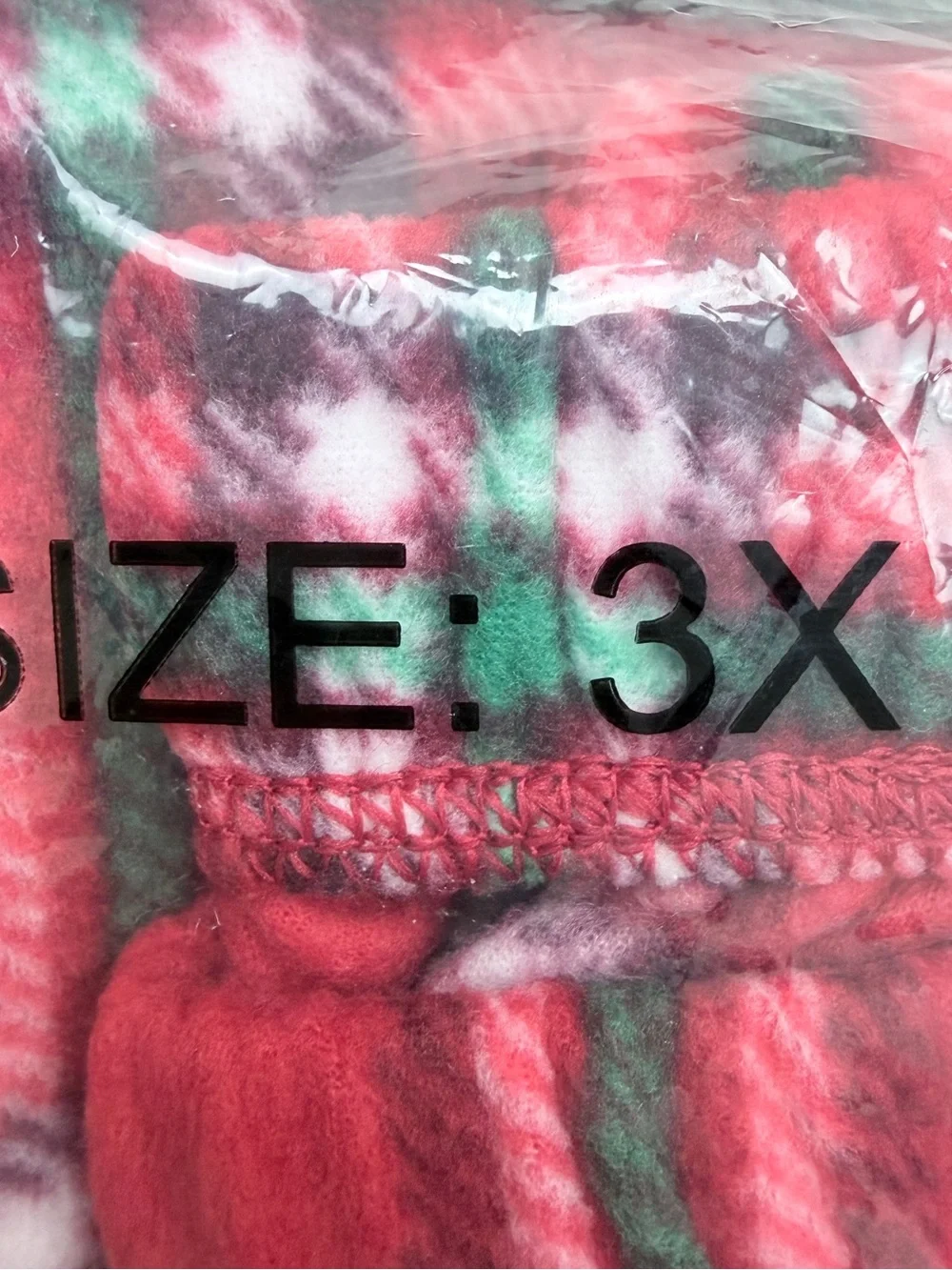Target Red Plaid Fleece Pajama Pants - Picture 5 of 5